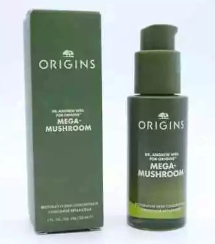Origins Mega-Mushroom Restaurador Piel Concentrado 1oz/30ml Nuevo en Caja Foto 2 de 2