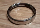 Chrome Ring for MZ ES 125 150 250 IWL Troll Speedometer/Tachoring Soft, Round, NEW