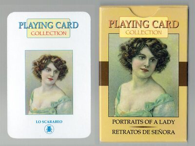 Spielkarten 54   Portraits of a Lady von Lo Scarabeo / - Made in Italy