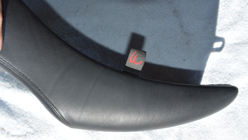 Big Dog Motorcycles 2up seat with Ostrich inlay Early 2000s ? - Picture 7 of 20