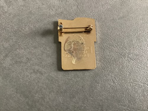 1986 Moscow Goodwill Games Commemorative Flag Pin-NEW/Tunisia - Picture 2 of 3