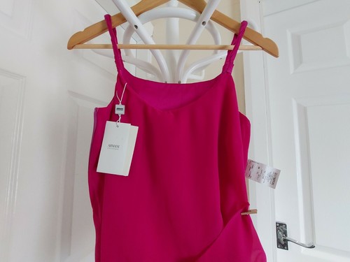 Blouse " Armani Collezioni “Authenticity Certificate Purple Colour Size: Eur 40 - Picture 8 of 12