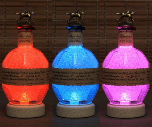 Blanton's Whiskey 16 Color Changing Remote Control LED Liquor Bottle Lamp