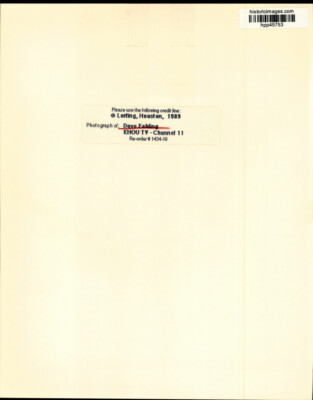 1989 Press Photo Dave Fehling, KHOU TV-Channel 11 hpp45753