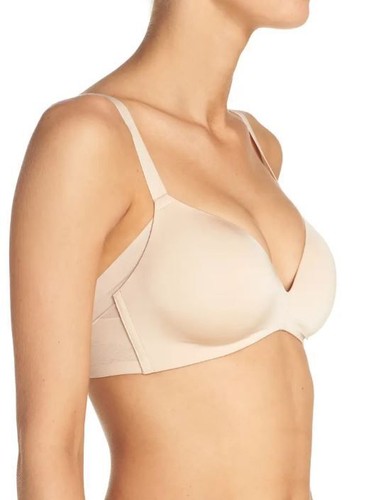 Nuevo con etiquetas sujetador camiseta wacoal 852281 ""Ultimate"" lateral suave, inalámbrico, beige - Imagen 9 de 9