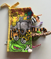 Jellycat Jungly Tails Soft Activity Book