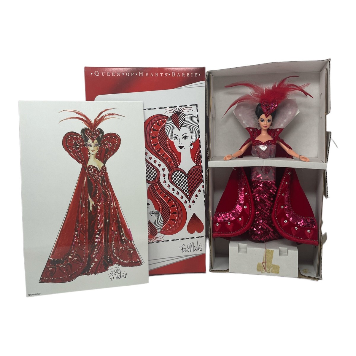 Queen Of Hearts 1994 Barbie Doll by Bob Mackie! New in Box