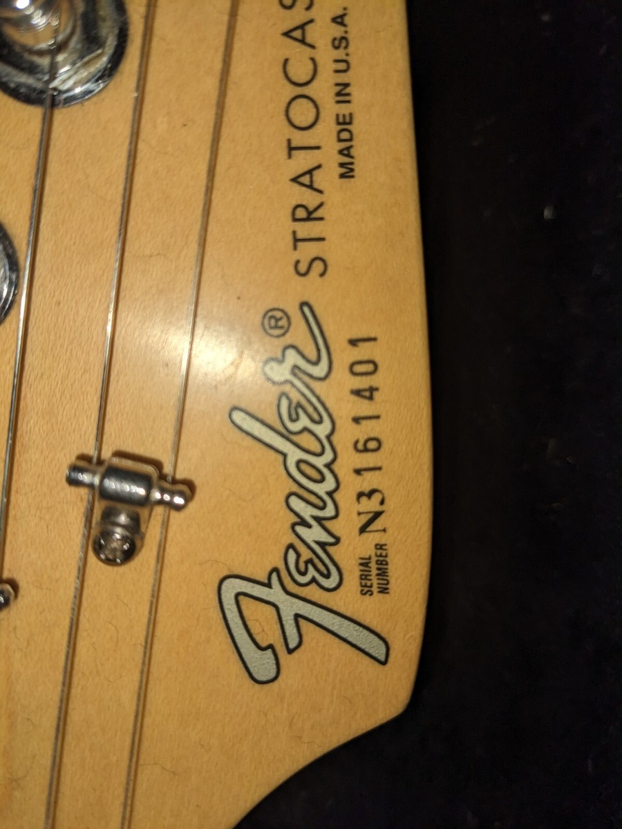 USA 1994 Fender Stratocaster Guitar 40TH Anniversary