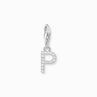 Thomas Sabo Charm Buchstabe P Silber 925 Zirkonia 1953-051-14