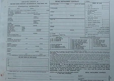 VINTAGE WEST BEND ARISTO CRAFT COOKWARE RETAIL INSTALLMENT CONTRACT (1964)