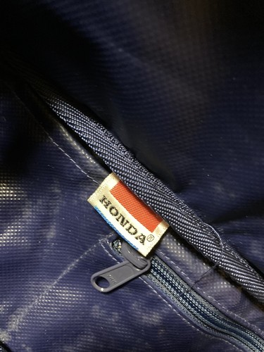 Bolso Cintura Rothmans Honda Racing Team Vintage Azul Motocicleta Sin Usar - Imagen 11 de 14