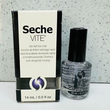 Seche Vite Dry Fast Top Coat 0.5oz New in box - Made in USA