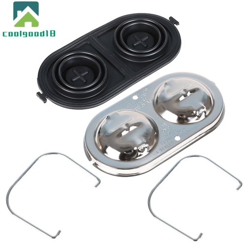 Cubierta de cilindro maestro cromada tapa de freno para Corvette - Imagen 4 de 8