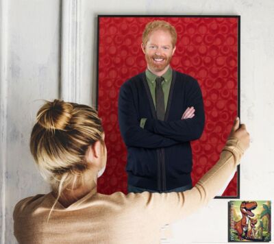 Modern Family Jesse Tyler Ferguson Foto/Poster bis 30''