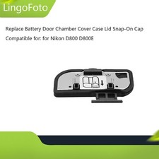 Replace Battery Door Chamber Cover Case Lid Snap-On Cap for Nikon D800 D800E