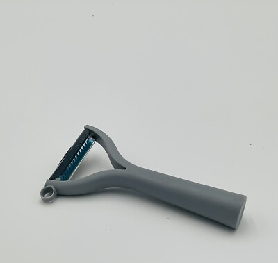 Tupperware Universal Julienne Peeler Slicer Kitchen Gadget Graystone Color New