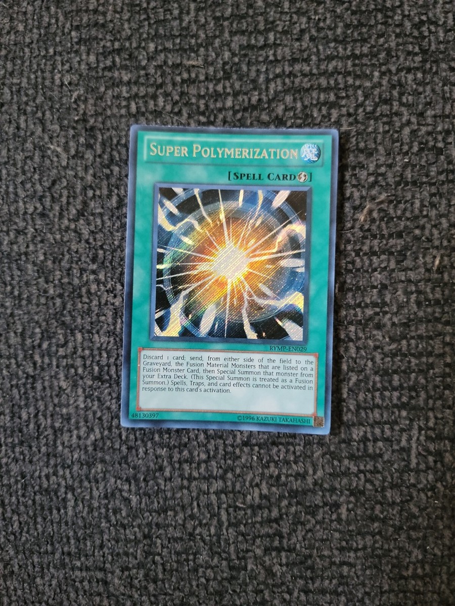 YuGiOh Ra Yellow Mega Pack Unlimited Super Polymerization RYMP