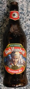 WYCHWOOD Bah Humbug! Christmas Ale Empty Beer Bottle - 1 pt 0.9 fluid ounces