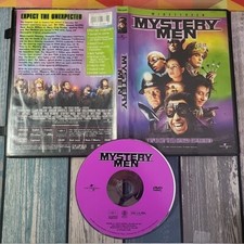 Mystery Men DVD, 1999 COMPLETE Very Good Disc
