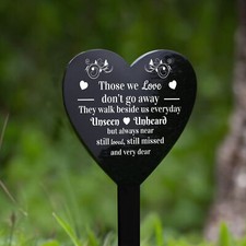 Memorial Stake For Garden or Grave, Graveside Memorial Gifts For Family Friends