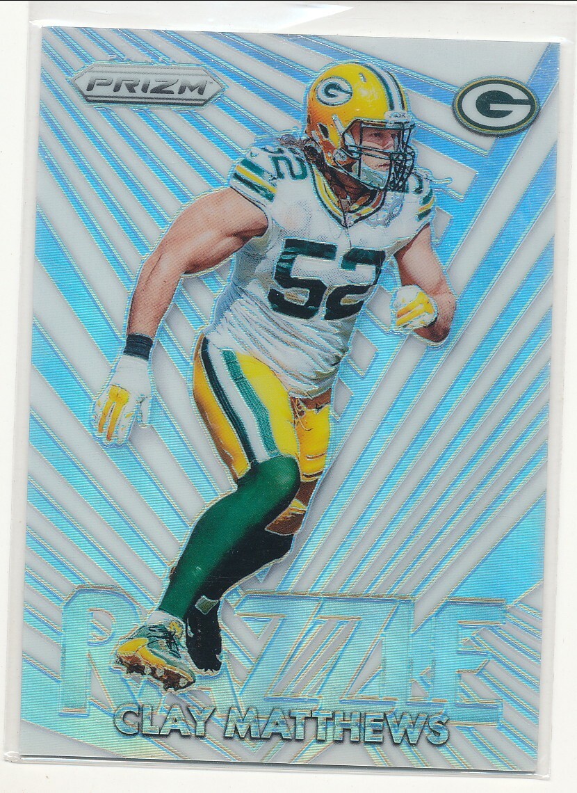 2016 Panini Prizm Clay Matthews Razzle Case Hit Prizm