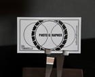 Figurine Metal 3x3-1/2x 4-1/2  12 oz Business card Holder Used. — photo 4