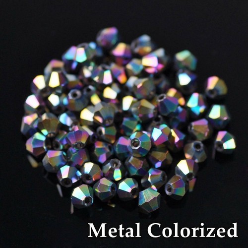 3mm 4mm 6mm 8mm Bicone Faceted Crystal Glass Loose Beads lot for Jewelry Making - Picture 28 of 71