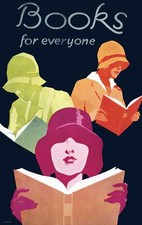 Poster decoration.Room Interior art design.Books for everyone.Deco.7531