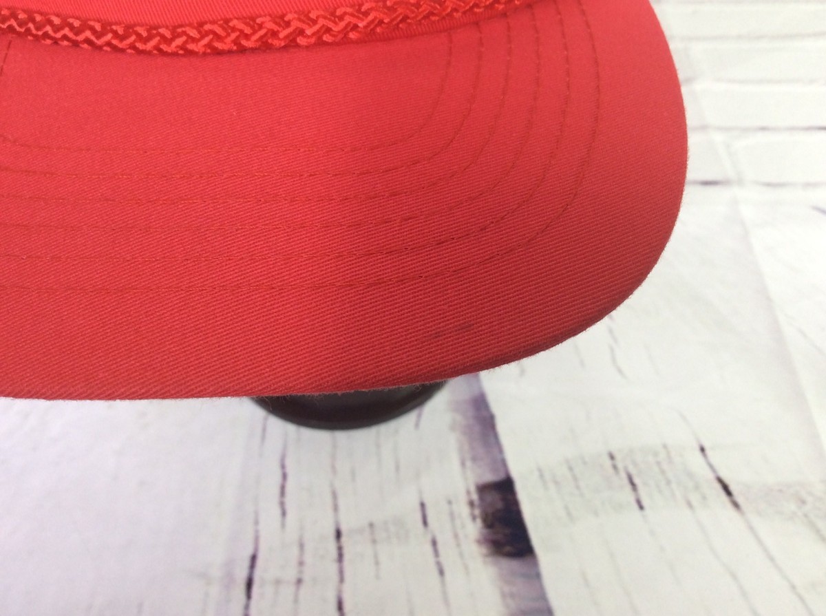 帽子 Butcher Products Salt flat hat 7 5/8 Plain Fitted Hat - Red, 7 5/8 - Walmart.com