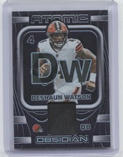 2023 Panini Obsidian #AMA-DWA Deshaun Watson Atomic Materials #/199