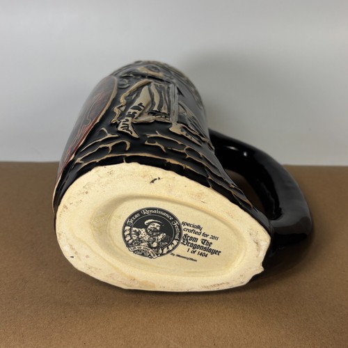 2011 Texas Renaissance Festival Stein Dragonslayer Limited Edition 1 of 1404 - Bild 6 von 8