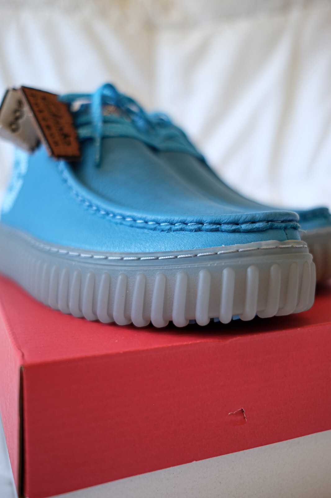 Clarks X Pokemon Torhill Explore Blue Leather (Blastoise) UK 7 image 7