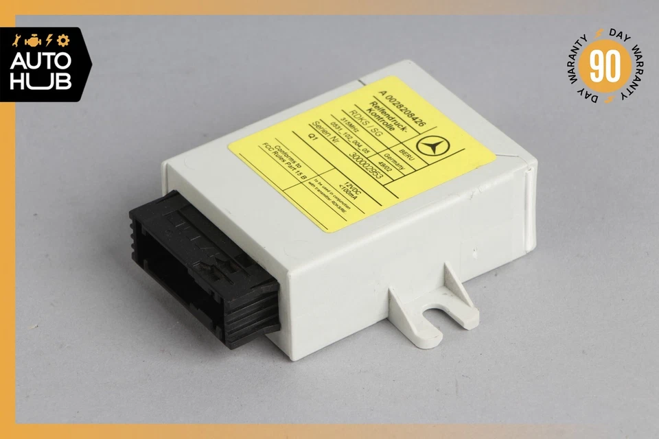 03-05 Mercedes R230 SL500 SL55 Sistema de Monitoreo de Presión de Neumáticos Receptor TPMS Fabricante de Equipo Original Foto 3 de 4