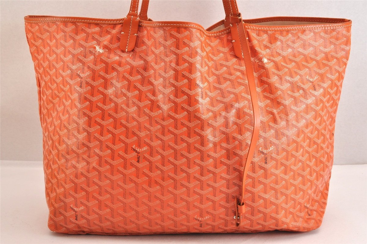 Authentic Goyard Saint Louis GM Shoulder Tote Bag PVC