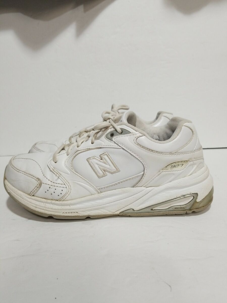NEW BALANCE 927 RUNNING WALKING WHITE LEATHER LADIES 7 B NEW BALANCE 927 RUNNING WALKING WHITE LEATHER LADIES 7 B