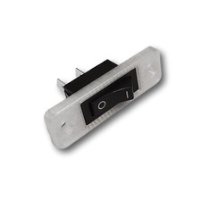 Black - 704221 2 Wire Rocker Switch For Jenn Air Cooktop  Stove Fan