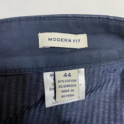 Joseph Abboud Shorts Men's 44 Blue Navy Modern Fit Chino Stretch American Preppy - Picture 5 of 9