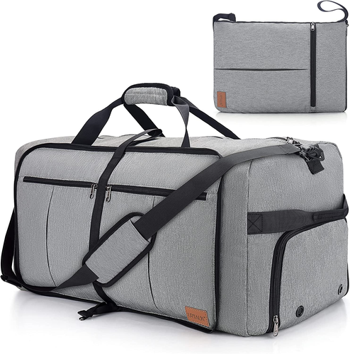 120L Travel Duffle Bag for Men, Large Foldable Duffel Bag for Travel with Shoe C - Picture 12 of 12