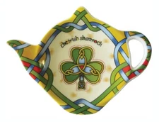 Royal Tara Irish Shamrock Tea Bag Holder