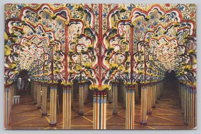 Luzern Glacier Garden Mirror Labyrinth Moorish Hall Switzerland Postcard