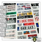 RC Model Kit License Plates Number Plates 1:10 1:14 1:18 Truck Passenger Car EU German Democratic Republic Worldwide