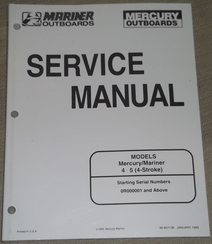 Manuel De Service Du Moteur 4