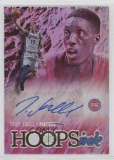 2020-21 Panini NBA Hoops Hoops Ink Tony Snell #HI-TSN Auto 5w7