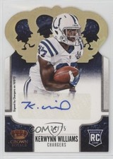 2013 Crown Royale Gold Holo Die-Cut Signatures 24/25 Kerwynn Williams Auto 0v0