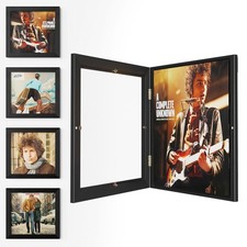 4 Pack Vinyl Record Frame for the Wall, Wall-Mounted Vinyl Record Display Fra...