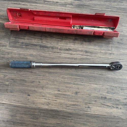 Snap on 1/2" Drive QJR3200A Ratcheting Click Torque Wrench 30-200 ft lbs/CASE - Picture 15 of 19