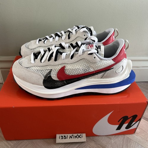 Nike x Sacai Vaporwaffle - Sport Fuchsia/Game Royal - Brand New - UK 10 / US 11