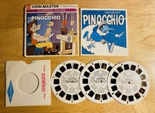 PINOCCHIO View-Master Reel  Booklet Set 1959 GAF