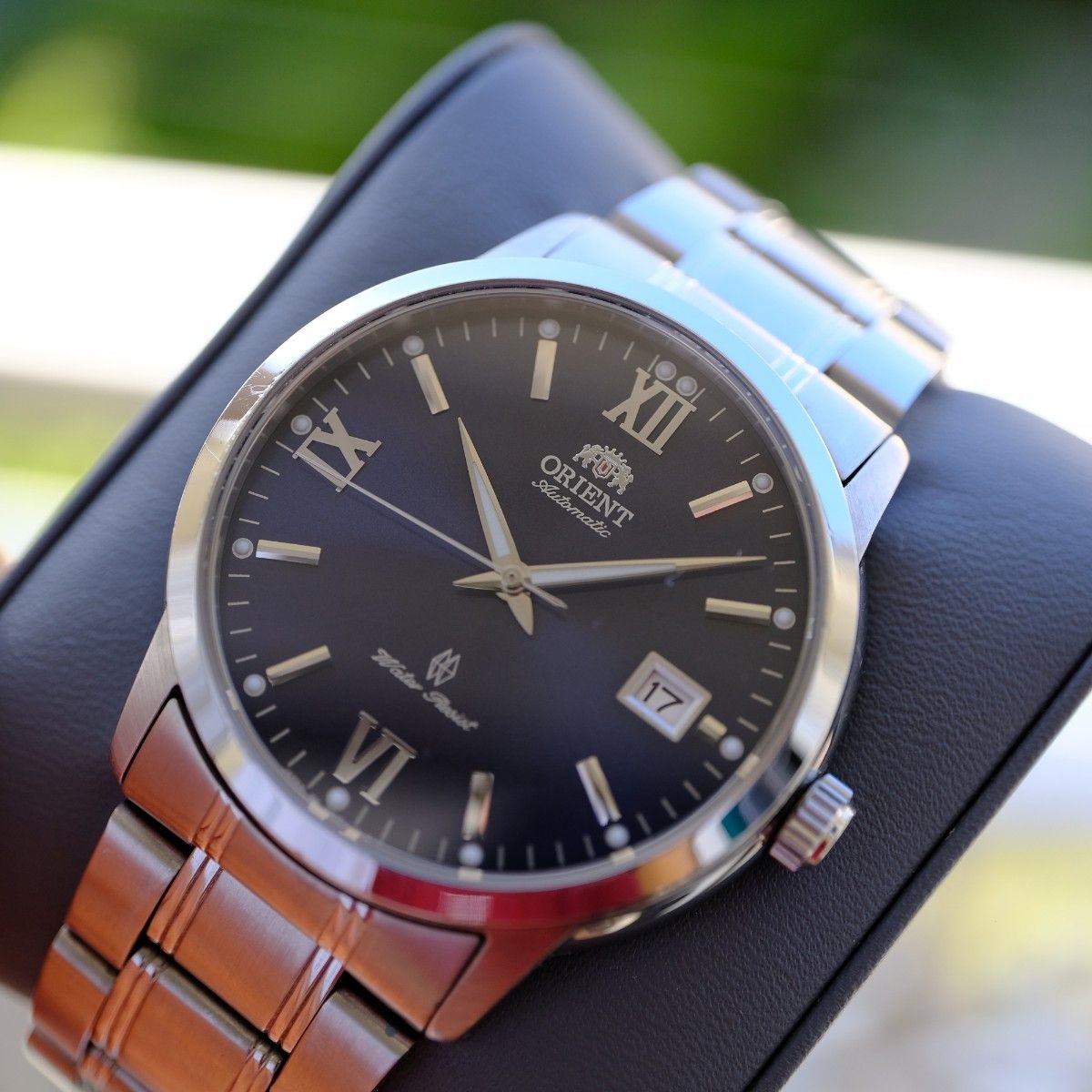 ORIENT Automatic Watch Silver Black - image 5