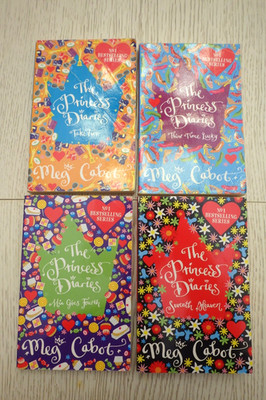 Lot of 4 The Princess Diaries Books #Take2, 3Time Lucky, Mia Goes4, 7Heaven